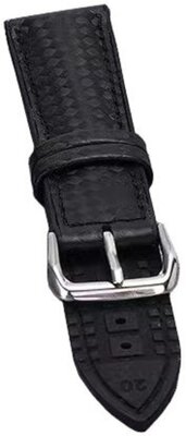bracelet en caoutchouc Ricardo Forli, noir V1