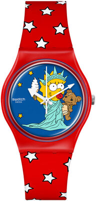 Swatch Little Lady Liberty (The Simpsons) SO28Z120