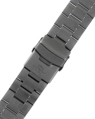 Bracelet en acier inoxydable Orient PDEKY0Z 23mm (pour modèle TT11), noir
