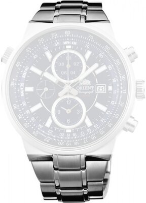 Bracelet en acier inoxydable Orient PDFDSSS 26mm (pour modèle TT15), argenté