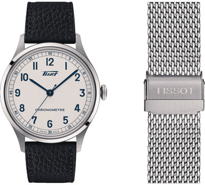 Tissot Heritage 1938 Automatic COSC T142.464.16.032.00 (+ bracelet de rechange)
