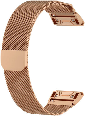 Bracelet en acier inoxydable Ricardo Muriana 20mm, Rose Gold, QuickFit