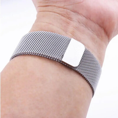 Bracelet en acier inoxydable Ricardo Muriana 20mm, Silver, QuickFit