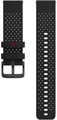 Bracelet en silicone Polar Vantage V3 22mm, noir, taille S-L, Quick Release