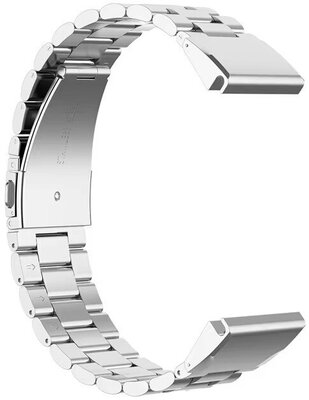 Bracelet en acier inoxydable Ricardo Tiorre 26mm, Silver, QuickFit