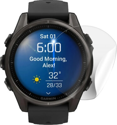 Film de protection Screenshield pour la montre Garmin Fenix 8, 43 mm