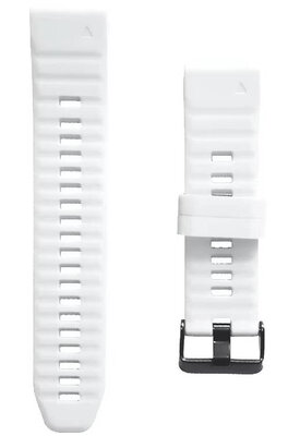 bracelet en silicone Ricardo Livigno 22mm, White, QuickFit