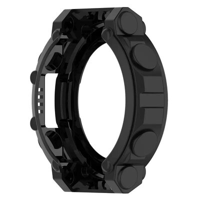 Coque de protection (pour Amazfit T-Rex 2), en plastique, noir