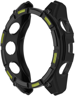 Coque de protection (pour Garmin Enduro 3), en silicone, noir V2