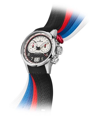 Edox Chronorally Chronograph 45 38003-tinrcanbr BMW Limited Edition 600pcs (+ 4 bracelets de rechange)
