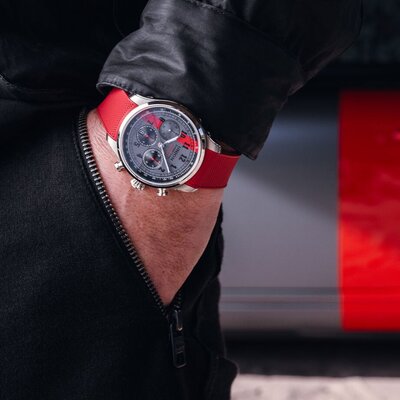 Union Glashütte Belisar Chronograph D009.427.16.082.09 Speedster 2024 Limited Edition 388pcs (+ bracelet de rechange)