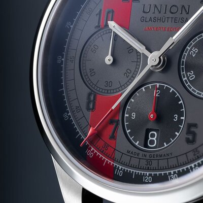 Union Glashütte Belisar Chronograph D009.427.16.082.09 Speedster 2024 Limited Edition 388pcs (+ bracelet de rechange)