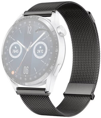 bracelet en acier inoxydable Ricardo Milanese, Gray, magnétique 20mm