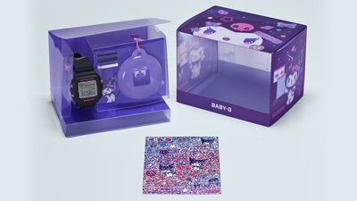 Casio Baby-G + Plus BGD-10KKM-1ER The Kuromi Collaboration