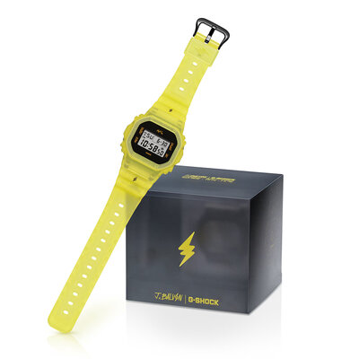 Casio G-Shock Original DWE-5600JB-1A9ER J. Balvin Collaboration (+bracelet et lunette de rechange)