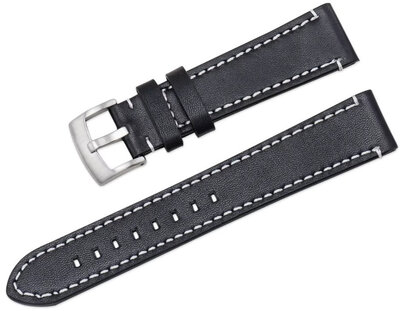 Bracelet en cuir Ricardo Imola, noir V3, Quick Release