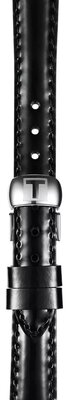Bracelet en cuir Tissot T852.036.538 12mm, noir