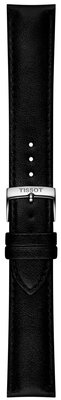 Bracelet en cuir Tissot T852.050.321 20mm, noir, vegan, Quick Release