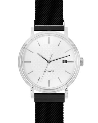 Bracelet acier Hirsch Milanaise L 30161450-5, noir, magnétique