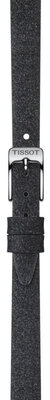 Bracelet synthétique Tissot T852.048.076 9mm, noir