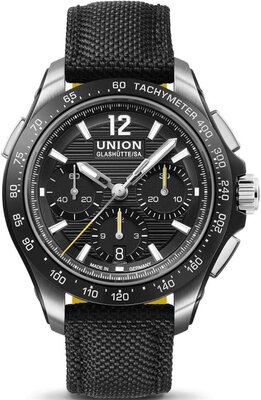 Union Glashütte Belisar Chronograph Sport D014.927.16.057.00 (+ bracelet de rechange)