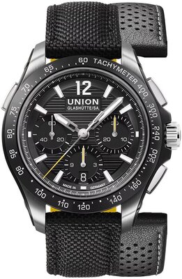 Union Glashütte Belisar Chronograph Sport D014.927.16.057.00 (+ bracelet de rechange)