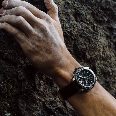 Union Glashütte Belisar Chronograph Sport D014.927.16.057.00 (+ bracelet de rechange)