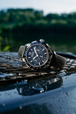Union Glashütte Belisar Chronograph Sport D014.927.16.057.00 (+ bracelet de rechange)