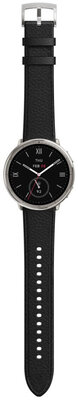 Amazfit Active 2 Premium (Round) Black Leather (+bracelet de rechange)