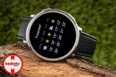 Amazfit Active 2 Premium (Round) Black Leather (+bracelet de rechange)