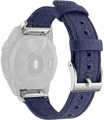 Bracelet en nylon Ricardo Ortisei 26mm, Blue, QuickFit