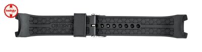 Bracelet en silicone Orient VDEWZSB 24mm (pour le modèley SDA05, SKT00), noir