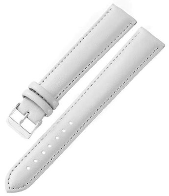 Bracelet en cuir Ricardo Ancona, blanc, Quick Release
