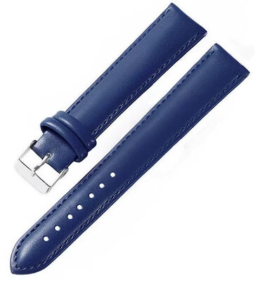 Bracelet en cuir Ricardo Ancona, bleu, Quick Release