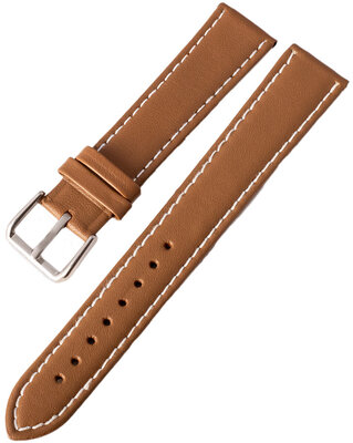bracelet en cuir Ricardo Napoli, marron V1