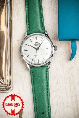 Bracelet en cuir Ricardo Ancona, vert, Quick Release