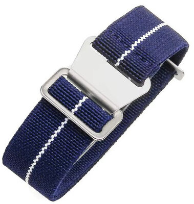 bracelet en nylon Ricardo Alcamo, bleu