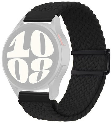 Bracelet en nylon Ricardo, noir, Quick Release