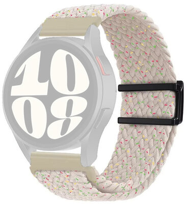 Bracelet en nylon Ricardo, beige V1, Quick Release