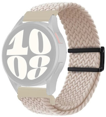 Bracelet en nylon Ricardo, beige V2, Quick Release