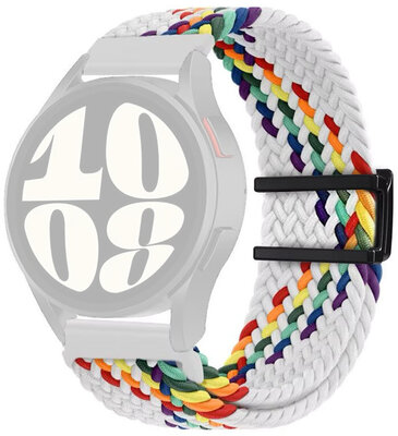 Bracelet en nylon Ricardo, blanc, Quick Release