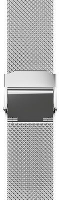 Bracelet en acier JVD RBR14C819-MESH 16mm, argent, milanais