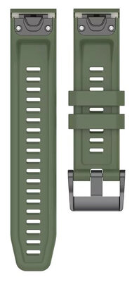 bracelet en silicone Ricardo San Martino 22mm, Green, QuickFit