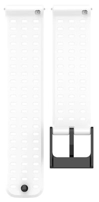 bracelet en silicone Ricardo Alleghe 22mm, White, Quick Release
