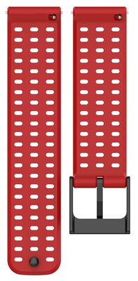 Bracelet en silicone Ricardo Alleghe 22mm, Red, Quick Release