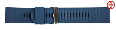bracelet en silicone Ricardo Livigno 26mm, Dark Blue, QuickFit