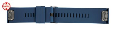 bracelet en silicone Ricardo Livigno 26mm, Dark Blue, QuickFit