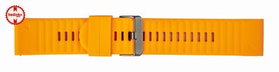 bracelet en silicone Ricardo Livigno 26mm, Orange, QuickFit