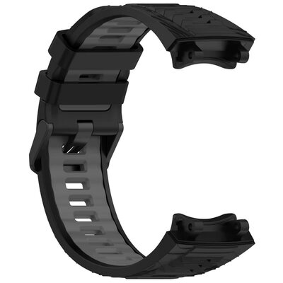 bracelet en silicone Ricardo Moena (pour Amazfit T-Rex 3), Black/Gray