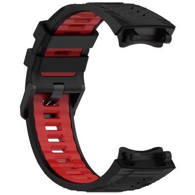 Bracelet en silicone Ricardo Moena (pour Amazfit T-Rex 3), Black/Red